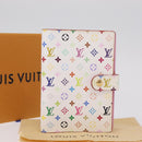 LOUIS VUITTON Monogram Multicolor Agenda PM Day White R21074 LV Auth 210095M-27