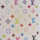 LOUIS VUITTON Monogram Multicolor Agenda PM Day White R21074 LV Auth 210095M-4