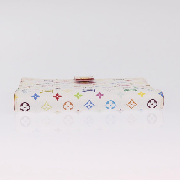 LOUIS VUITTON Monogram Multicolor Agenda PM Day White R21074 LV Auth 210095M