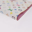LOUIS VUITTON Monogram Multicolor Agenda PM Day White R21074 LV Auth 210095M-9