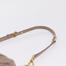 Miu Miu Matelasse Shoulder Bag Leather Pink Gold Auth 210096-10