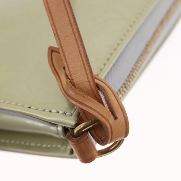 LOUIS VUITTON Monogram Vernis Lexington Pouch Gris M91056 LV Auth 210100A