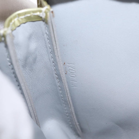 LOUIS VUITTON Monogram Vernis Lexington Pouch Gris M91056 LV Auth 210100A