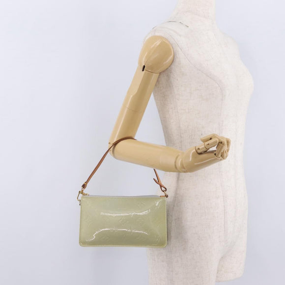 LOUIS VUITTON Monogram Vernis Lexington Pouch Gris M91056 LV Auth 210100A