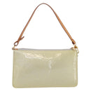 LOUIS VUITTON Monogram Vernis Lexington Pouch Gris M91056 LV Auth 210100A-3