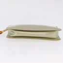 LOUIS VUITTON Monogram Vernis Lexington Pouch Gris M91056 LV Auth 210100A-9