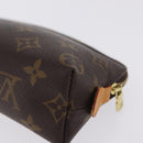 LOUIS VUITTON Monogram Pochette Cosmetic PM Pouch M43998 LV Auth 210102-11