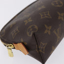 LOUIS VUITTON Monogram Pochette Cosmetic PM Pouch M43998 LV Auth 210102-8