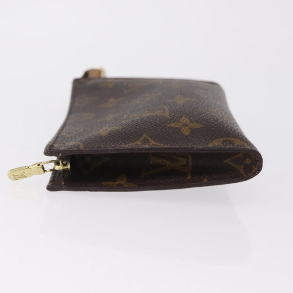 LOUIS VUITTON Monogram Bucket PM Pouch LV Auth 210103