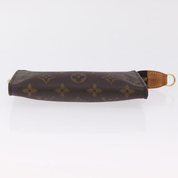 LOUIS VUITTON Monogram Bucket PM Pouch LV Auth 210103