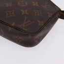 LOUIS VUITTON Monogram Mini Pochette Accessoires Pouch N41667 LV Auth 210104-12