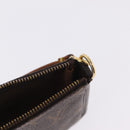 LOUIS VUITTON Monogram Mini Pochette Accessoires Pouch N41667 LV Auth 210104-18