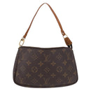 LOUIS VUITTON Monogram Mini Pochette Accessoires Pouch N41667 LV Auth 210104-2