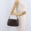 LOUIS VUITTON Monogram Mini Pochette Accessoires Pouch N41667 LV Auth 210104-23