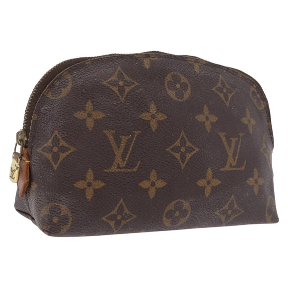 LOUIS VUITTON Monogram Pochette Cosmetic PM Pouch M43998 LV Auth 210105