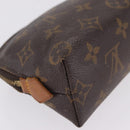 LOUIS VUITTON Monogram Pochette Cosmetic PM Pouch M43998 LV Auth 210105-10