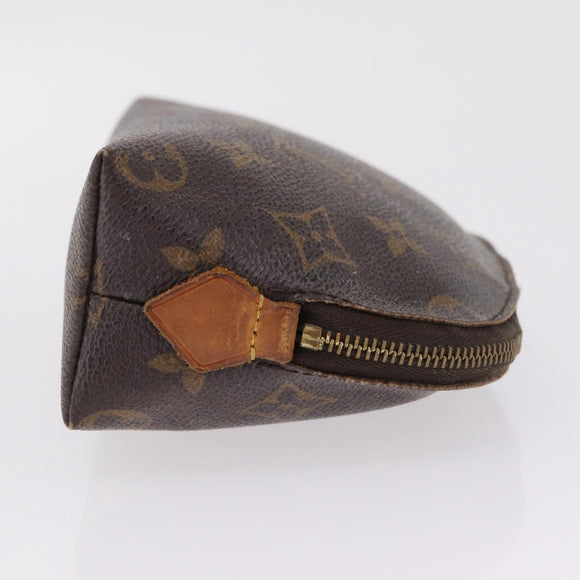 LOUIS VUITTON Monogram Pochette Cosmetic PM Pouch M43998 LV Auth 210105