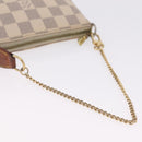 LOUIS VUITTON Damier Azur Mini Pochette Accessoires Pouch N63005 LV Auth 210106-12