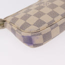 LOUIS VUITTON Damier Azur Mini Pochette Accessoires Pouch N63005 LV Auth 210106-17