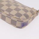 LOUIS VUITTON Damier Azur Mini Pochette Accessoires Pouch N63005 LV Auth 210106-18