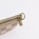 LOUIS VUITTON Damier Azur Mini Pochette Accessoires Pouch N63005 LV Auth 210106-20
