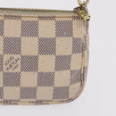 LOUIS VUITTON Damier Azur Mini Pochette Accessoires Pouch N63005 LV Auth 210106-4