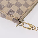LOUIS VUITTON Damier Azur Mini Pochette Accessoires Pouch N63005 LV Auth 210106-8