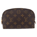 LOUIS VUITTON Monogram Pochette Cosmetic PM Pouch M43998 LV Auth 210107-2