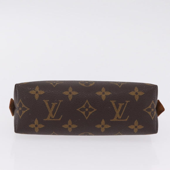 LOUIS VUITTON Monogram Pochette Cosmetic PM Pouch M43998 LV Auth 210107