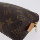 LOUIS VUITTON Monogram Pochette Cosmetic PM Pouch M43998 LV Auth 210109-11