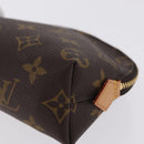 LOUIS VUITTON Monogram Pochette Cosmetic PM Pouch M43998 LV Auth 210109-9