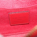 LOUIS VUITTON Epi Dauphine PM Pouch Castilian Red M48447 LV Auth 210110-13
