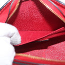 LOUIS VUITTON Epi Dauphine PM Pouch Castilian Red M48447 LV Auth 210110-17