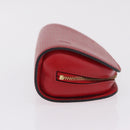 LOUIS VUITTON Epi Dauphine PM Pouch Castilian Red M48447 LV Auth 210110-4