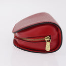 LOUIS VUITTON Epi Dauphine PM Pouch Castilian Red M48447 LV Auth 210110-5