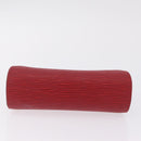 LOUIS VUITTON Epi Dauphine PM Pouch Castilian Red M48447 LV Auth 210110-7