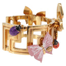 VERSACE Bangle Bracelet metal Gold Tone Auth 210115M-5