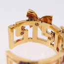 VERSACE Bangle Bracelet metal Gold Tone Auth 210115M-6