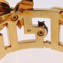 VERSACE Bangle Bracelet metal Gold Tone Auth 210115M-9