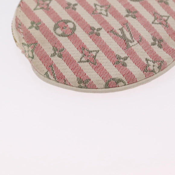 LOUIS VUITTON Monogram Mini Lin Croisette Porte Monnaie Ron M95499 Auth 210118A