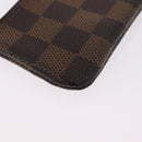 LOUIS VUITTON Damier Ebene Pochette Cles Coin Purse N62658 LV Auth 210119-11