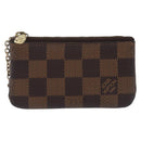 LOUIS VUITTON Damier Ebene Pochette Cles Coin Purse N62658 LV Auth 210119-2