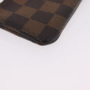 LOUIS VUITTON Damier Ebene Pochette Cles Coin Purse N62658 LV Auth 210119-9