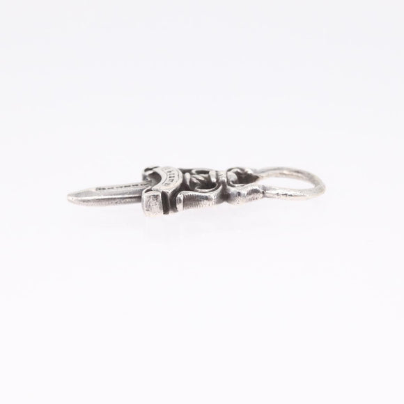 Chrome Hearts Dagger Pendant Top Ag925 Silver Auth 210122M