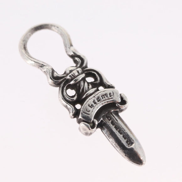 Chrome Hearts Dagger Pendant Top Ag925 Silver Auth 210122M