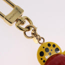 LOUIS VUITTON Porte Cles Vivienne Infinity Dot Charm metal M01146 Auth 210124M-15