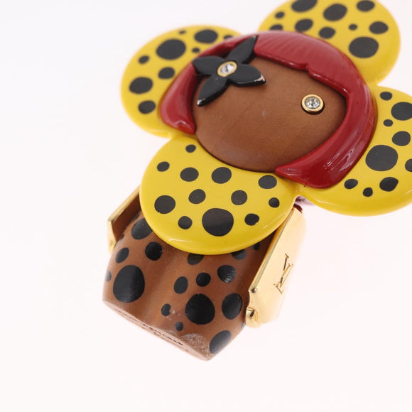 LOUIS VUITTON Porte Cles Vivienne Infinity Dot Charm metal M01146 Auth 210124M
