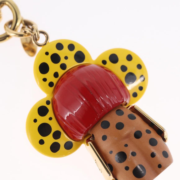 LOUIS VUITTON Porte Cles Vivienne Infinity Dot Charm metal M01146 Auth 210124M