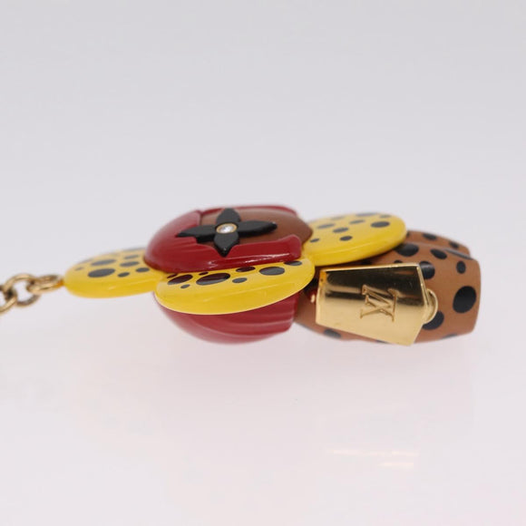 LOUIS VUITTON Porte Cles Vivienne Infinity Dot Charm metal M01146 Auth 210124M