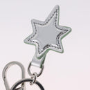 GUCCI GG Supreme Yuko Higuchi Boris Key Holder PVC Green Silver Auth 210125SM-11